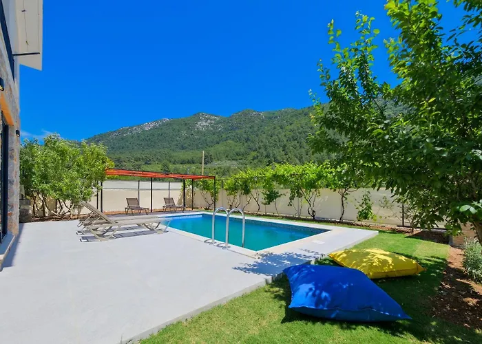 Villa Kizilbella 2, Lueks Havuzlu Korunakli Tas Fethiye
